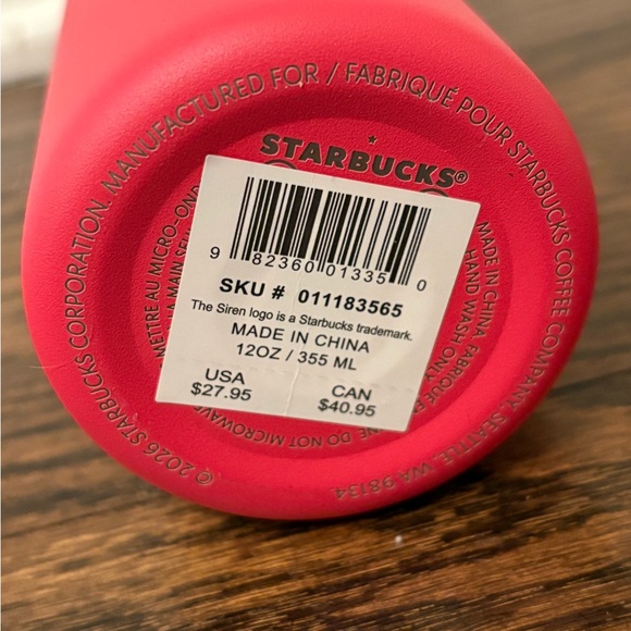 Starbucks Year of The Horse Limited Edition Valentine’s Travel Mug - Picture 5 of 6